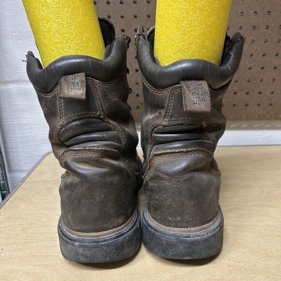 Red Wing 4200 Dynaforce 8” Men's Boot Size 9D Steel Toe Leather Brown - Picture 7 of 12